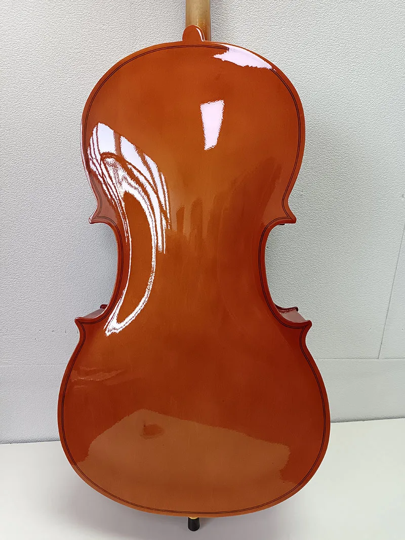 Cheap Student Practice Cello Ebony Accessary High Quality Antique Style Beginner Cello Full Size 4/4 4/3 1/2 1/4