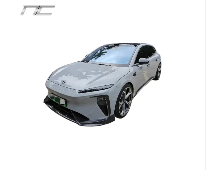 Carbon Fiber Front Lip Sider Skirts Rear Diffuser Cnard Eyebrow Roof Spoiler Wing Mirror Case Body Kit For NIO ET5 Body Kit