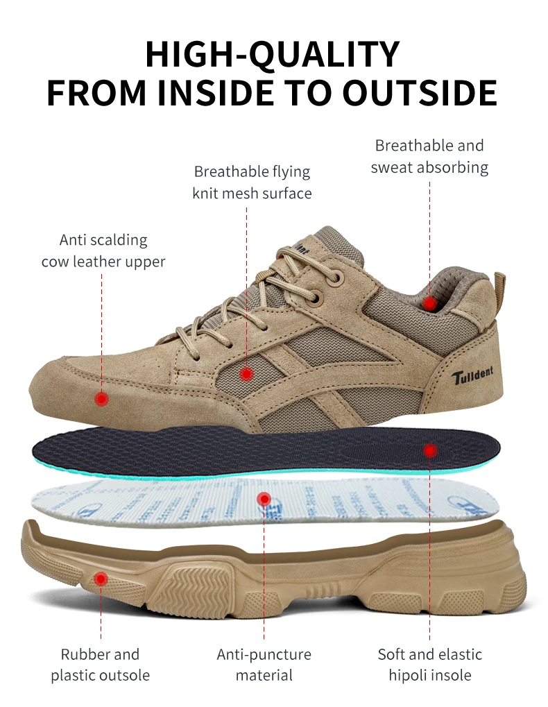 Isolierung 10KV Sicherheitsschuhe Männer Anti-smash Atmungsaktive Elektriker Schweißen Arbeitsstiefel Pannensichere Männliche Schuhe – Detail 4
