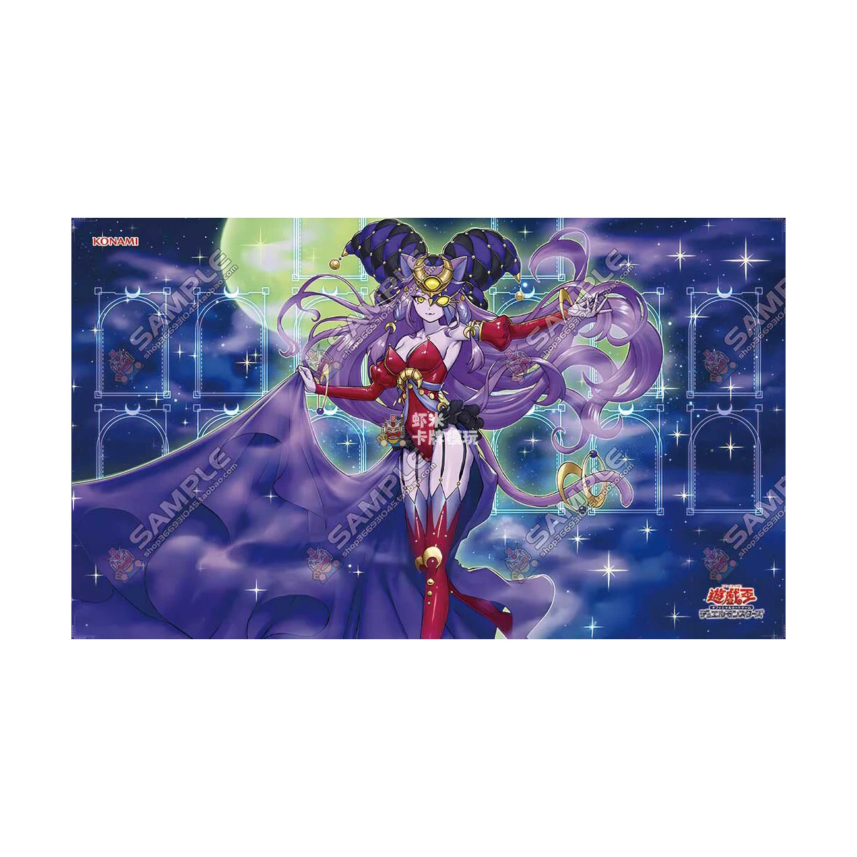 600X350X2Mm DIY Yu-Gi-Oh! Lunalight Panther Dancer: Tapete de Batalha para Cartas, Jogo de Tabuleiro para Um Jogador, Placa de Duelo de Cartas, Tapete de Batalha, Brinquedo de Presente