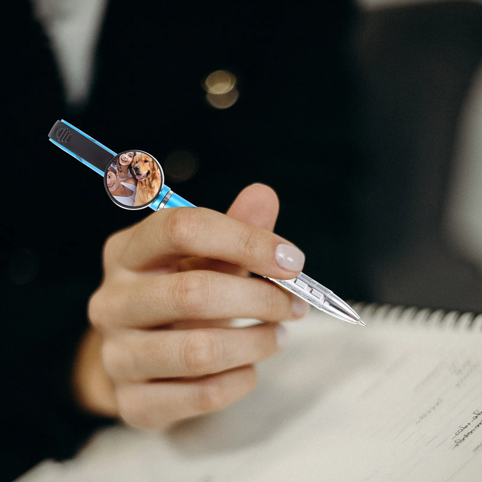 

3Pcs Heat Transfer Pen Blank Ballpoint Sublimation DIY Writing Smooth Office School Business Portable Signing Tool