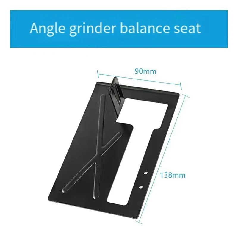 Cubierta protectora de seguridad para amoladora angular, juego de soporte de Base para amoladora angular de 4 pulgadas, 100