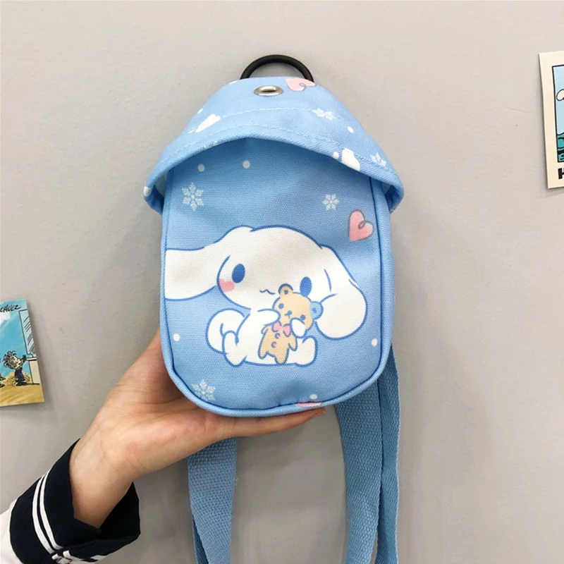 Sanrio croscaboroll-子供用バッグ,男の子と女の子用のかわいいランドセル,チェストバッグ,kromiファッション,誕生日とクリスマスプレゼント