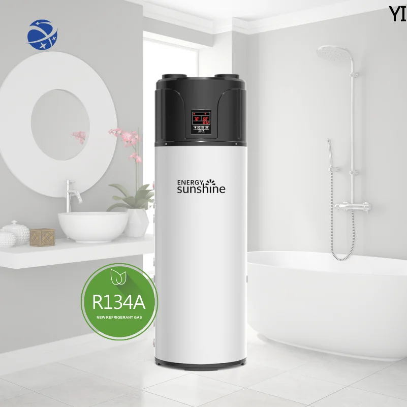 YUNYI Easy installation 150L 200L 250L 300L heat pump hot water heater domestic all in one heat pump