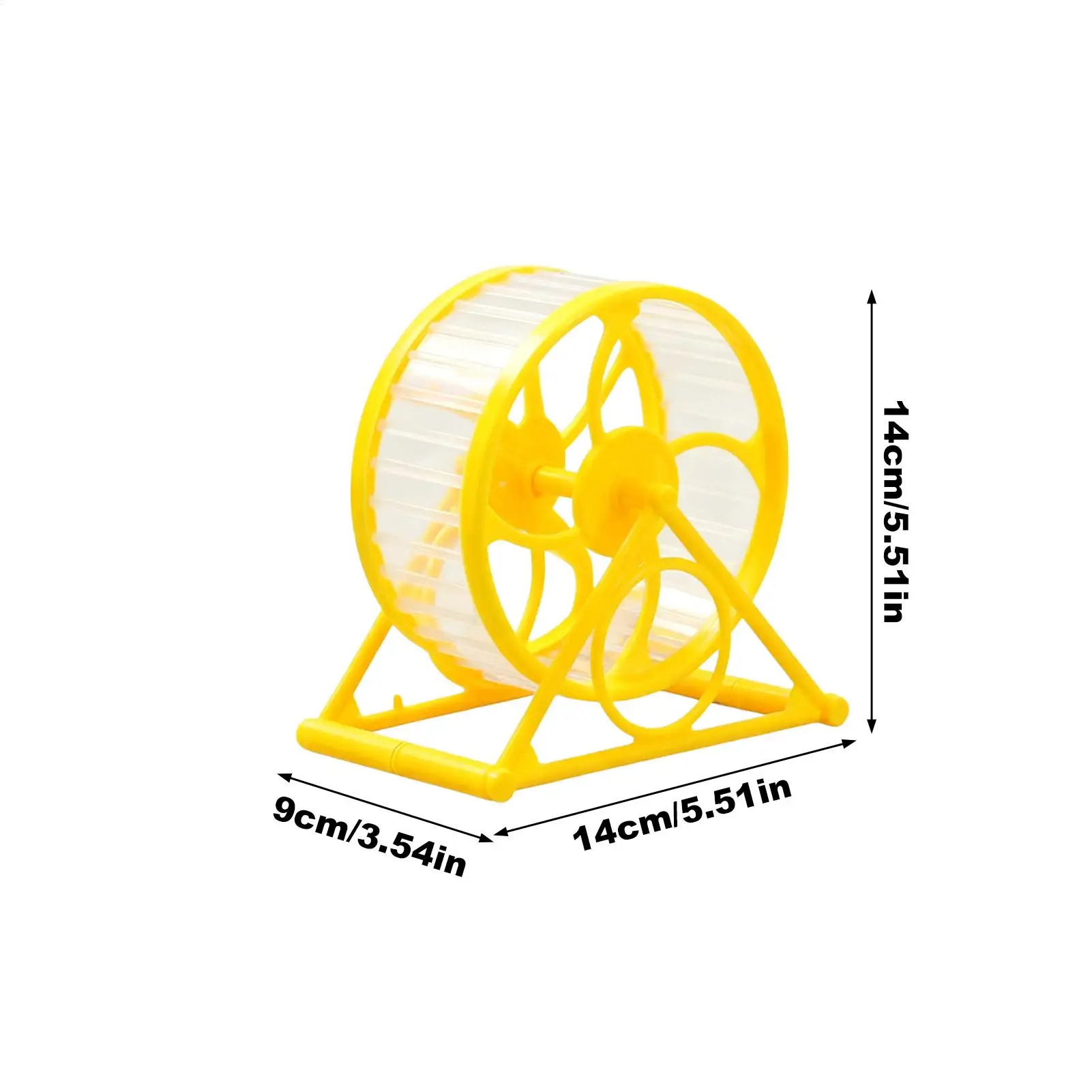 Picture 7: Quiet Hamster Wheel Silent Breathable With Stand Small Hamster Exercise Toy Wheel For Small Medium Breeds Golden Bears Bunny