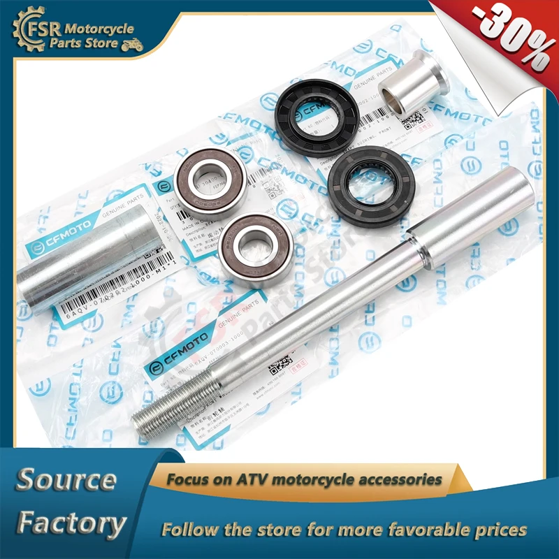 

Front wheel axle bearing seal kit,Fits CFMOTO 450SR 450NK 450MT 450SR S CF400,P/N:6AQV-070003-1000 30400-01785 6AQV-070002-1000