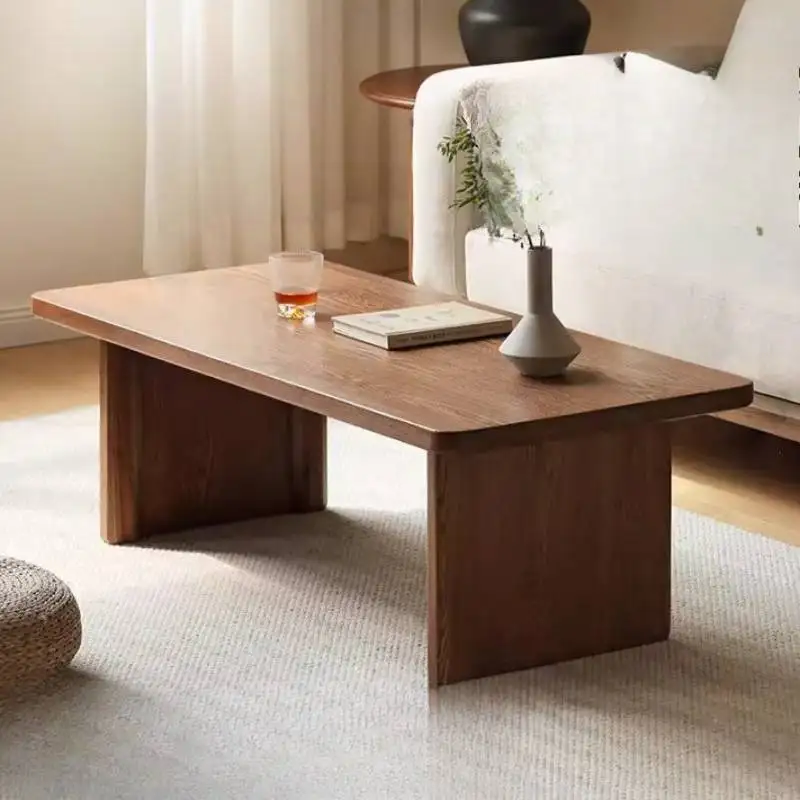 

Элегантные коричневые кофейные столики в европейском и скандинавском стиле для гостиной, угловые столики для квартиры, мебель для гостиной Mesa De Centro Sala