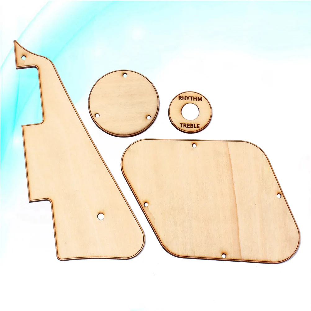 

Wooden Electric Covers Rings Guitar Pickguard Cavity Maple Wood Guitar Pickguard Cover Maple Style Eco Friendly