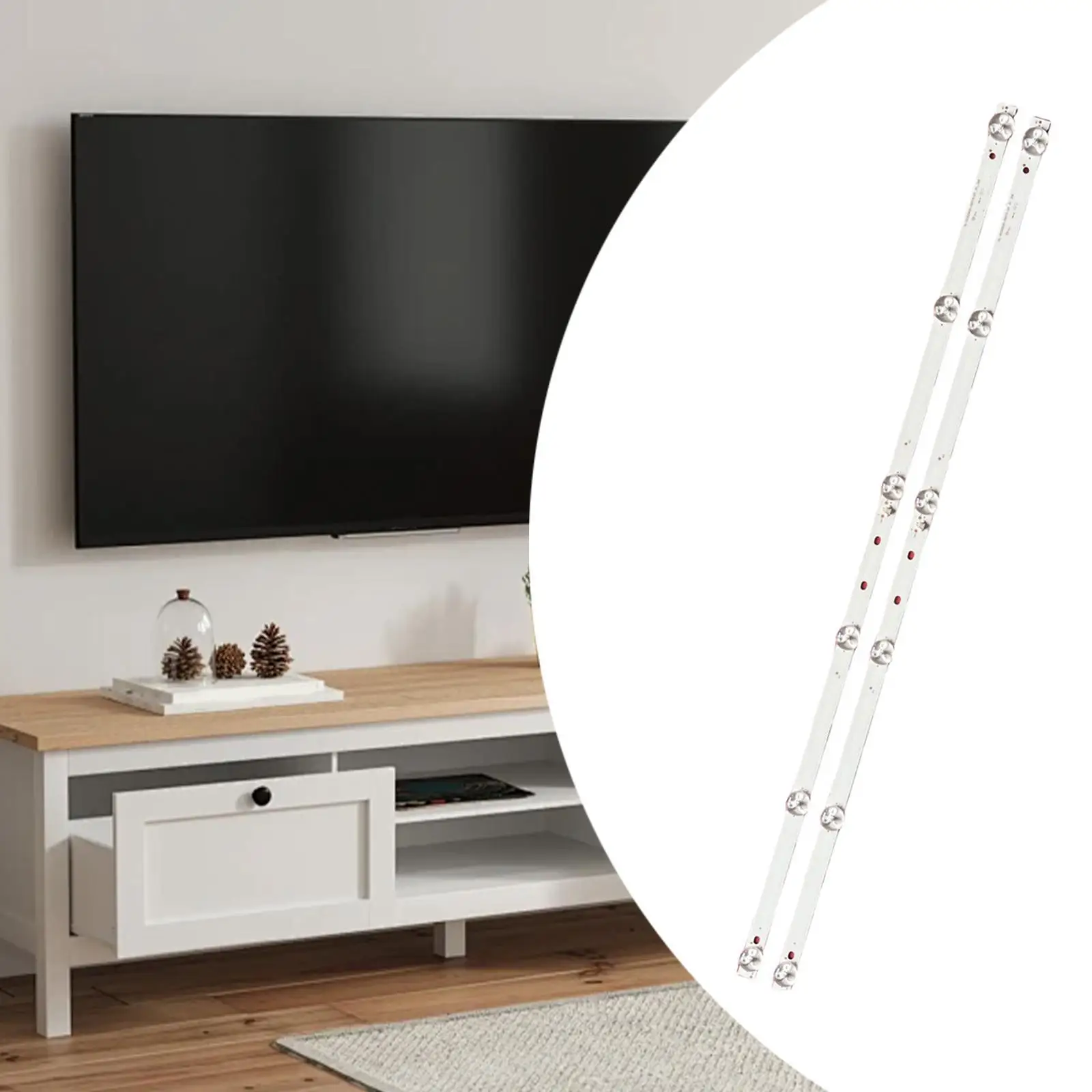 LTV3206 LE32Z4TS SMT32Z1TS용 TV LED 백라이트 스트립 라이트 스트립 2개