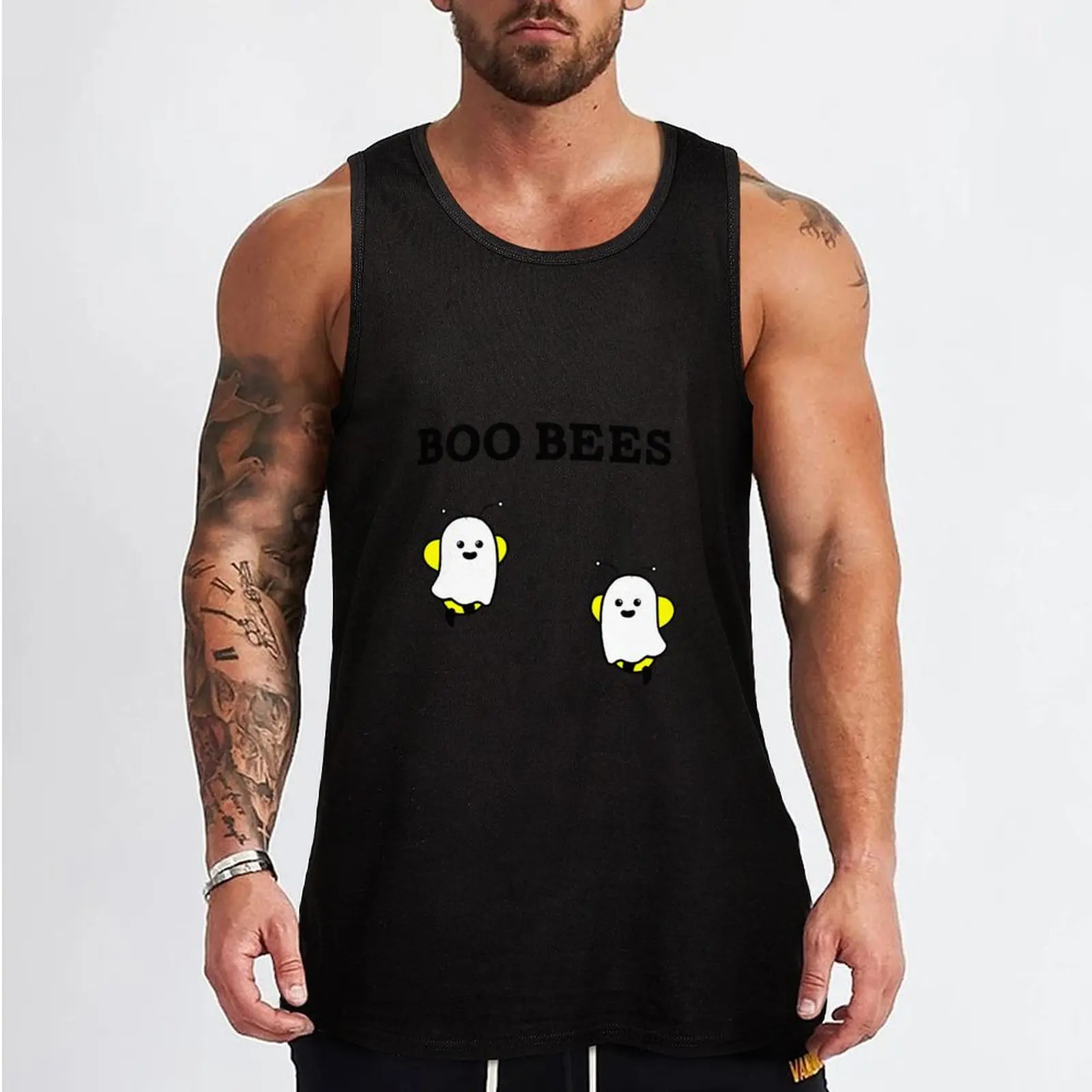 Boobees - Boobies / Boobs Funny Design Tank Top Man clothes for gym Men's t shirt