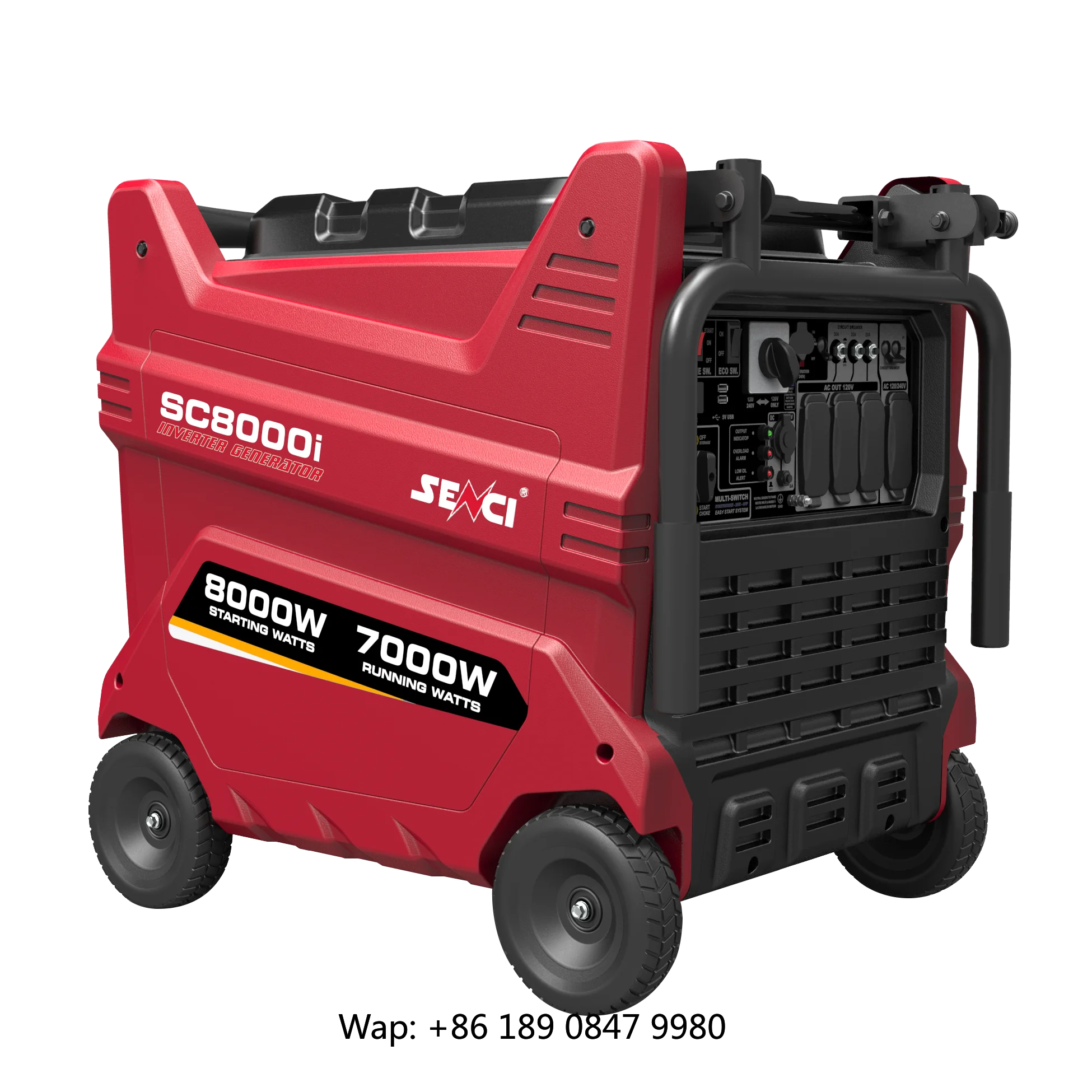 【Hot】 Wholesale Dual Fuel Generator Power Equipment LPG Generators Super Silent Portable Inverter Generators 7500watt