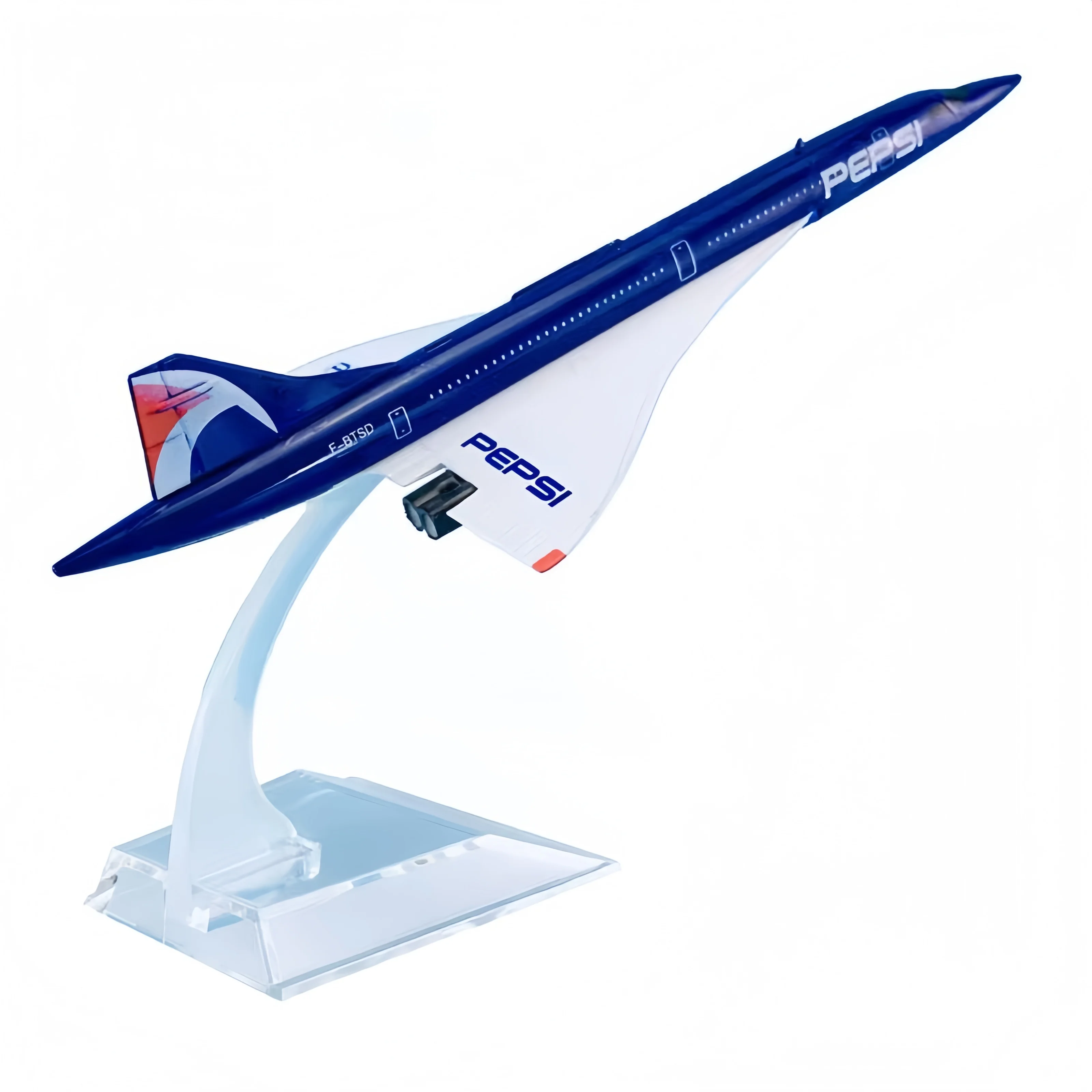 16 cm alloy aircraft model display static simulation of the American Pepsi Concordia collection display gift