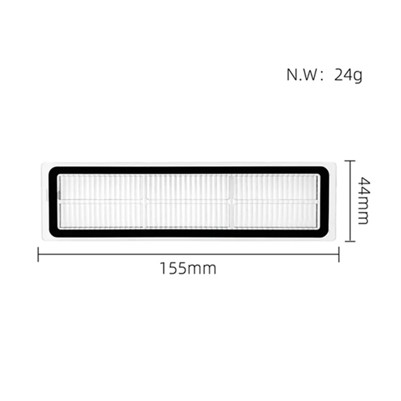FZFZ ممسحة نظافة فلتر Hepa لشاومي Mijia 1C 2C STYTJ01ZHM Dreame F9 جهاز آلي لتنظيف الأتربة اكسسوارات قطع الغيار