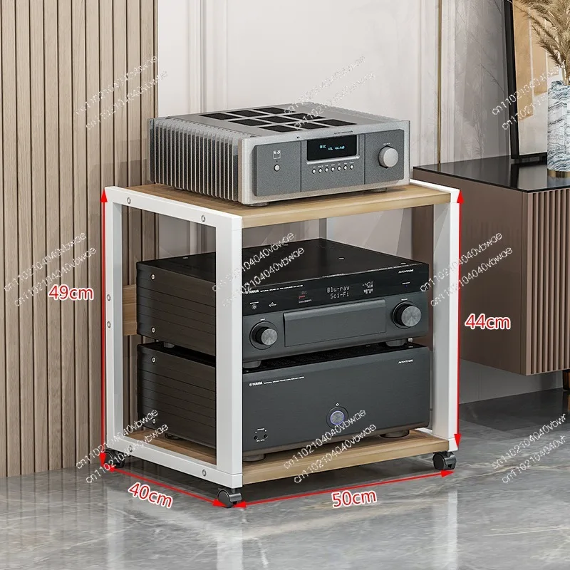 Adjustable Cabinet Speakers Audio Feet Multi-Layer Household Shelves with Spacing Movement for Better Sound Quality