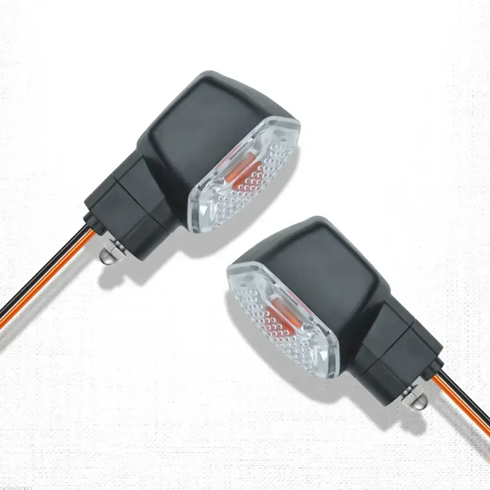 2Pcs Motorbike Blinker Front Rear Universal Moto Accessories Signal Lamp DC 12V Motorcycle LED Turn Signal Lights for MSX125 M3