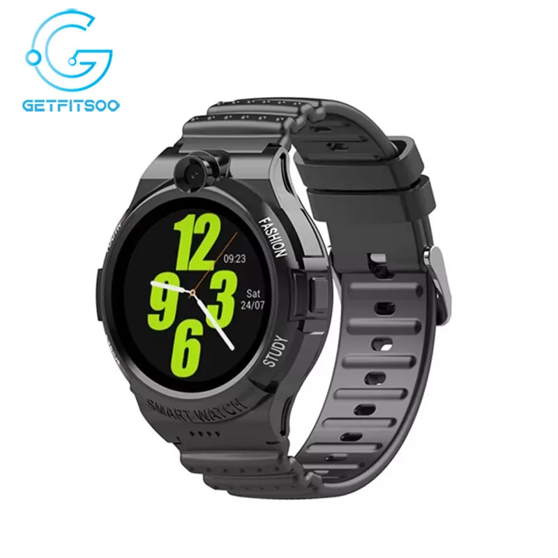 Getfitsoo 4G Kid Smart Watch Video Call GPS WiFi Anti Lost Tracker Student Phone Watch Waterproof SOS Camera Children SmartWatch