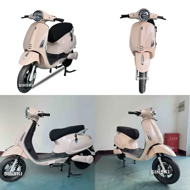 60V 2000W Electric Scooter Adult Long Range Lithium Battery E Motorcycle for Sale