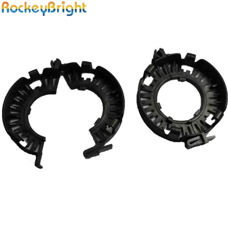 Rockeybright 2X VERSTECKTE scheinwerfer Glühlampen Adapter Kunststoff d2r d2c d2s XENON birne Halter D1R D1C D1S hid lampen halter adapter buchse