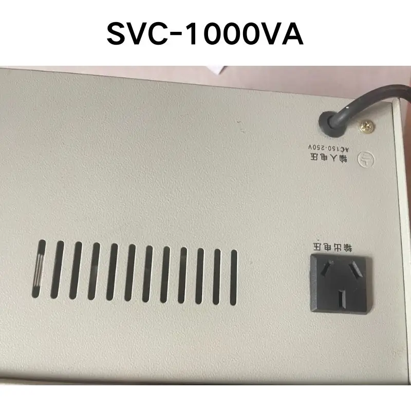 Second hand test OK SVC-1000VA high-precision fully automatic AC voltage regulator