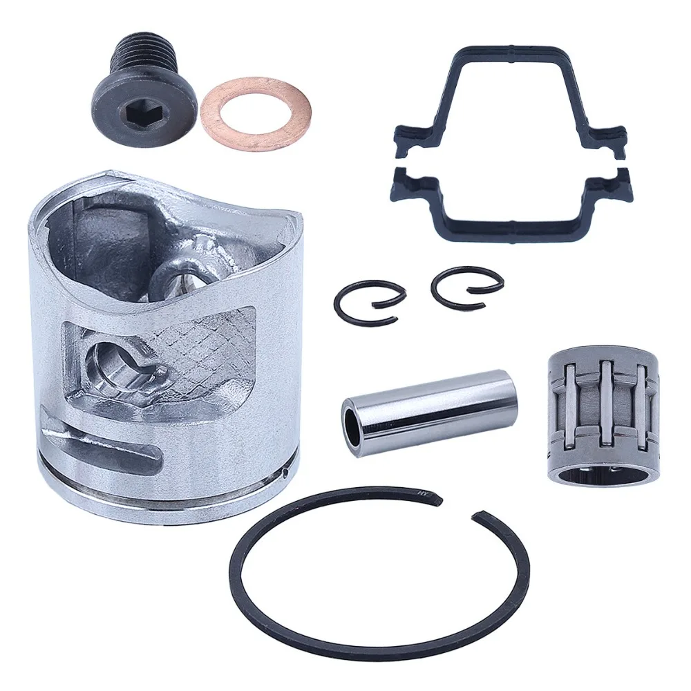 44mm Piston For Husqvarna 445 450 450E Jonsered CS2245 CS2250S Needle Bearing 4