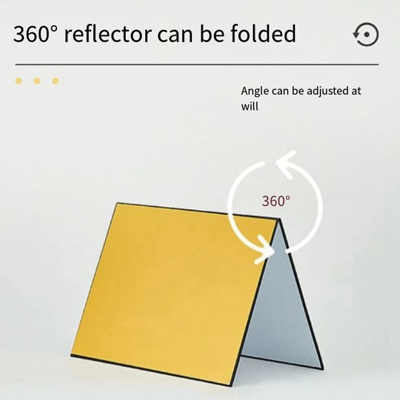 A3 Pieghevole Portatile Fotografia Cartone Versione Addensata Della Piastra di Riempimento Sfondo Fotografia Accessori Parti A