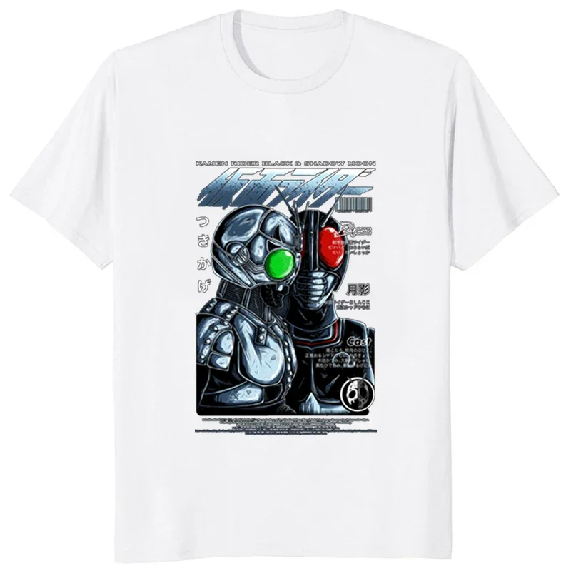 2025 nuevo modelo gran oferta camiseta Kamen rand ShawT Vintage Japón Tokusatsu Camiseta estampada nueva llegada clásicos Acg Otaku camiseta