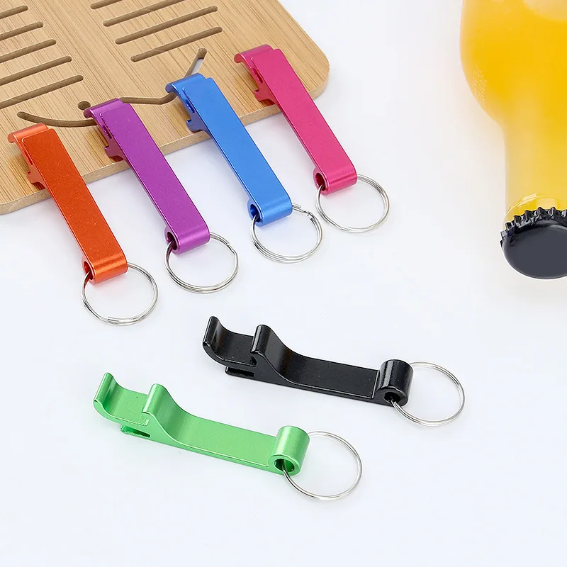 200 Pcs Beer Bottle Opener Protable Wedding Party Favor Gift Keychain Bar Tool Drink Opener