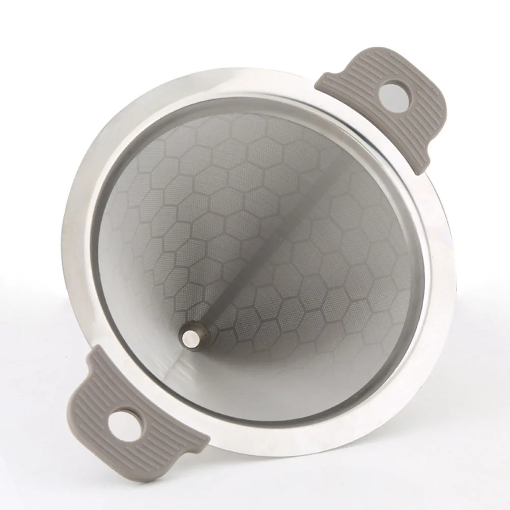 

Stainless Steel Tea Filter Fine Single-Layer Conical Funnel Net for Water Insulation Barrel Milk Tea Bucket Filter