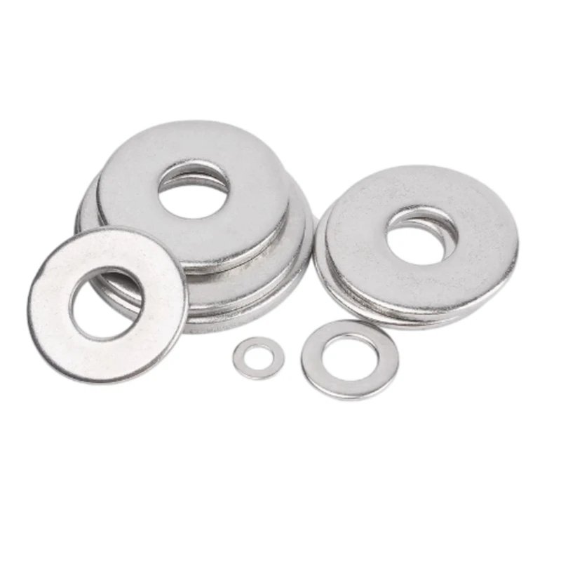 

180Pcs Stainless Steel Washers Metal O Rings Fasteners Gasket Set Assortment