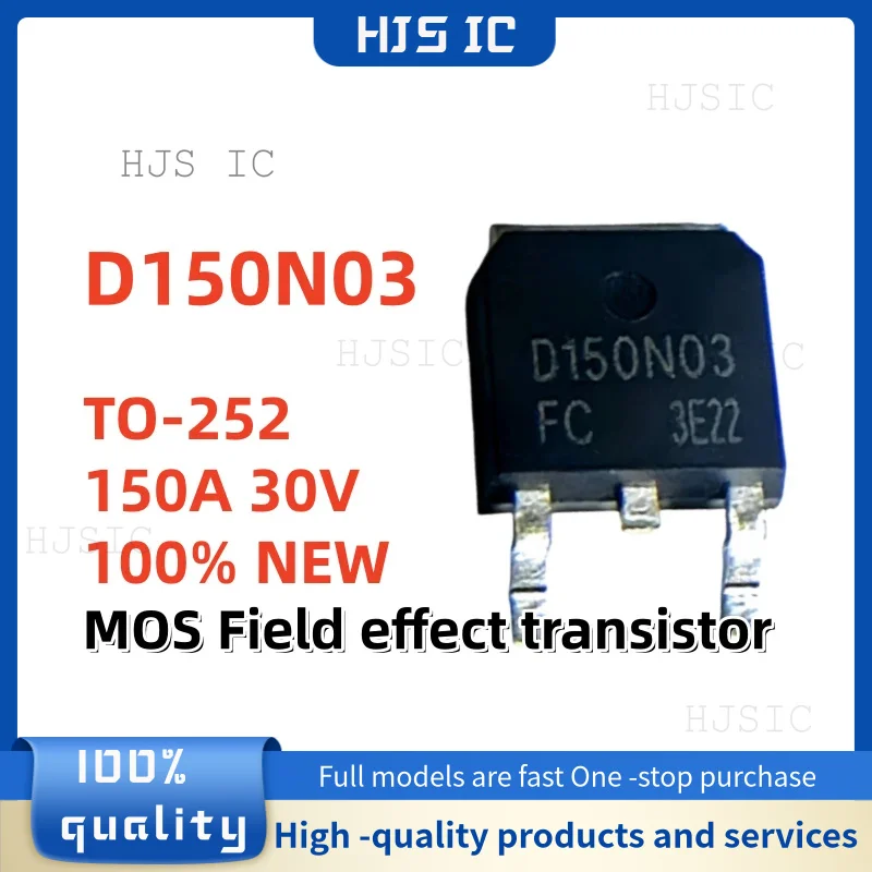 10PCS 100% NEW D150N03 150N03 150A 30V MOSFET TO-252 Best Quality In Stock