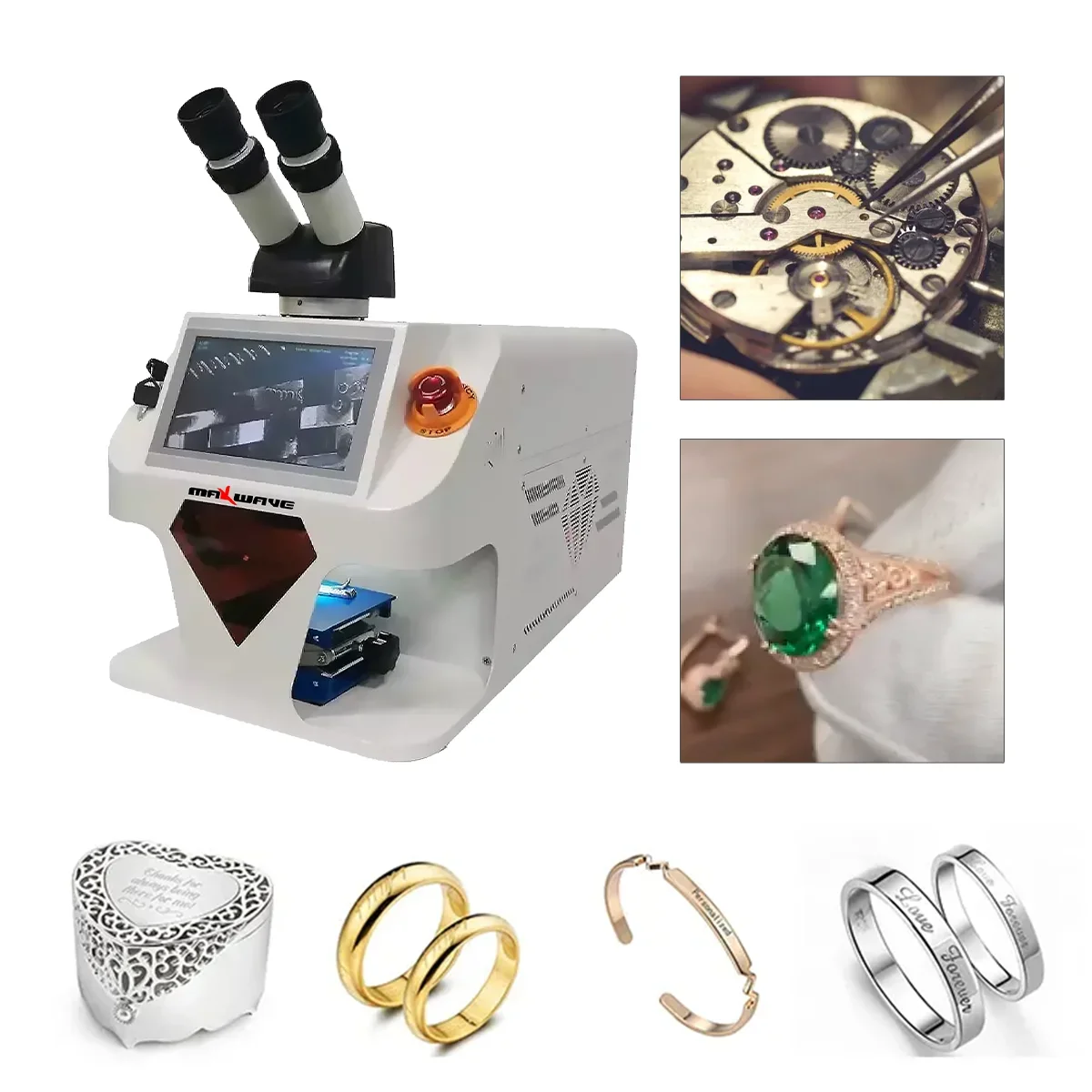 Jewelry Laser Welding Machine 24k Gold Silver Titanium Platinum Jewellery Soldering Machine Jewelry Laser Welding