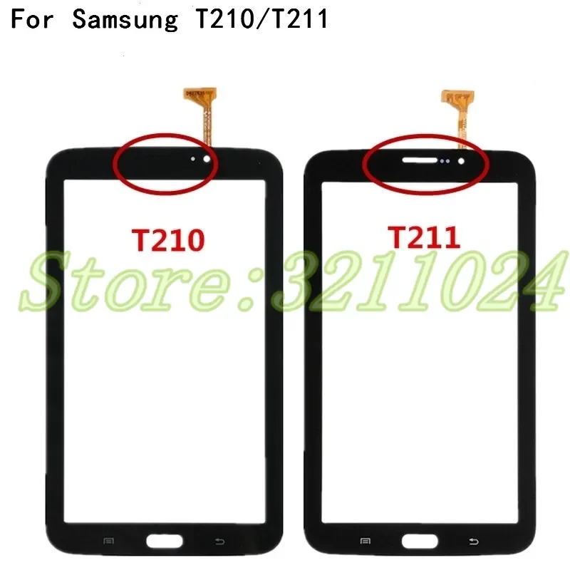 For Samsung Galaxy Tab 3 7.0 SM-T210 SM-T211 T210 T211 Touch Screen Digitizer Glass Panel Sensor Replacement Part