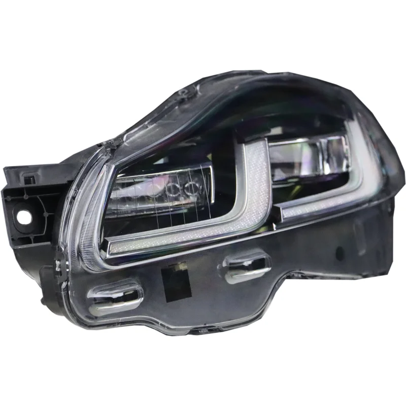 For 2010-2019 Jaguar XJ Upgrade with New LED Headlights Modified Low Beam Warm White Light Color