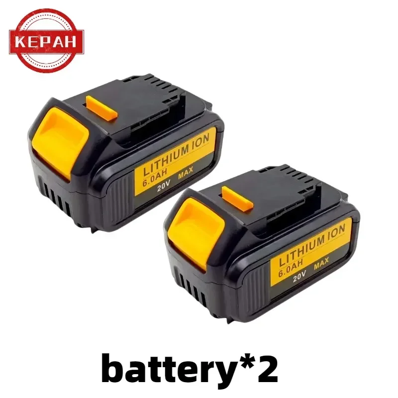 20V 6Ah DCB203 Li ion Battery Replacement for DeWalt 18v 20Volt Max Lithium Ion Batteries DCB206 DCB205 DCB204 DCB200Power Tools