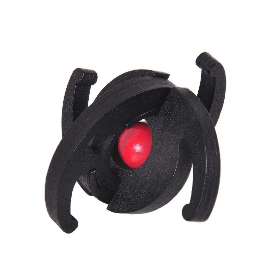 Drewniany Kong Ming Lock Lu Ban Lock Łamigłówka Edukacyjna Zabawka Montessori 3D Puzzle Gra Odblokowywania Zabawki dla Dzieci i Dorosłych