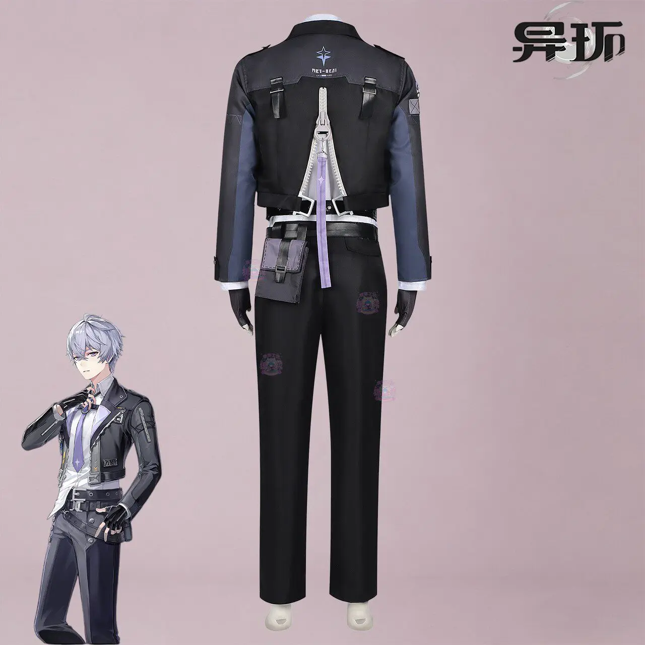 

Neverness to Everness protagonist Zero Comic Exhibition Figurine Cosplay Anime clothing dress up Halloween party prop clothing
