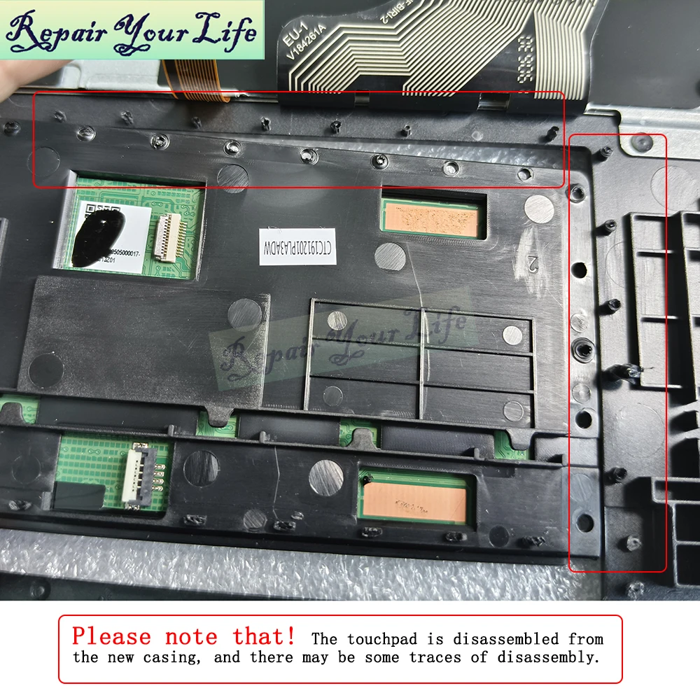 노트북 터치패드 모듈 보드, Asus ROG Strix G531 G531G G512 G532 G731 G712 G732 G732LW 트랙패드 마우스 버튼 04062-00120200