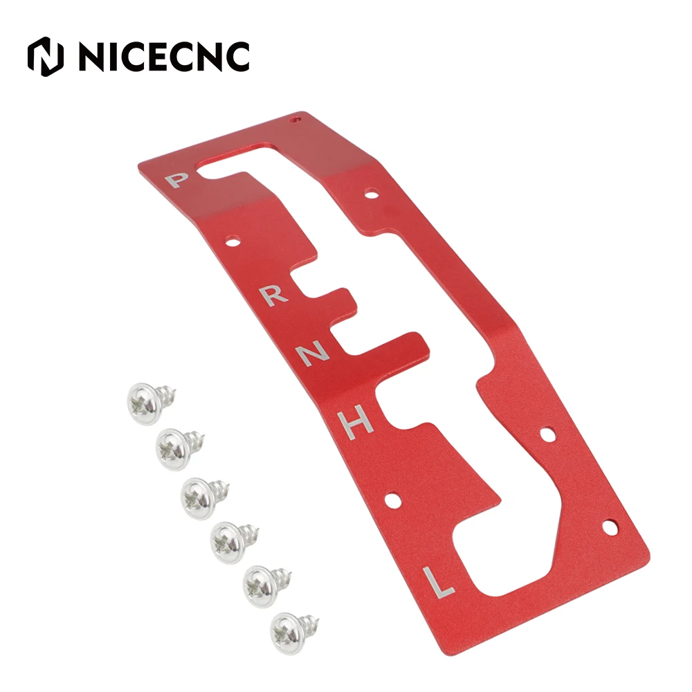 NICECNC Schaltplatten-Verkleidung aus Aluminium für Can-Am Maverick X3 Max R 4x4 Turbo DPS 2017-2023, CAN-AM UTV Zubehör – Detail 15