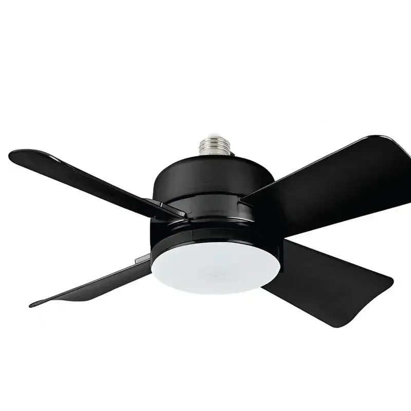 Luz de ventilador de soquete Bell +Howell com controle remoto - parafusos de ventilador de teto 1800cfm no soquete de luz - # soquete