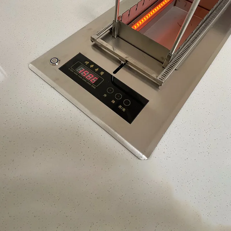 Automatic rotary skewer stove Commercial warm skewer stove Smokeless heating on both sides Electric oven Lamb skewers