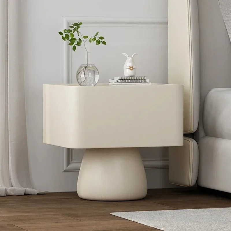 لهجة منضدة رخيصة مع أدراج بسيطة وحديثة منظم آمنة بجانب السرير أثاث صالون Mesitas De Noche فريد من نوعه من الشمال #1