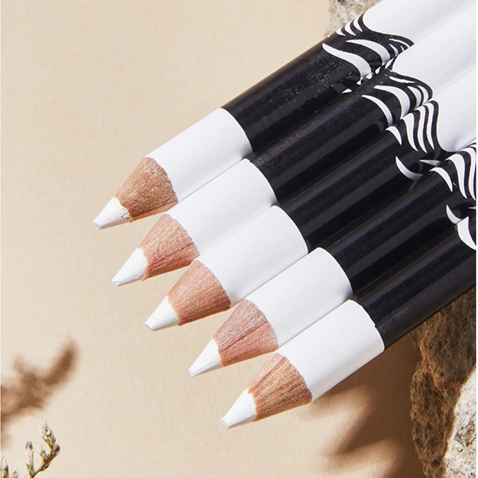 3pcs White Eyeliner Pencils Highlighter Eyeliner Pencil Brightener Eye Liners Waterproof Long-lasting Eyeshadow Women Makeup