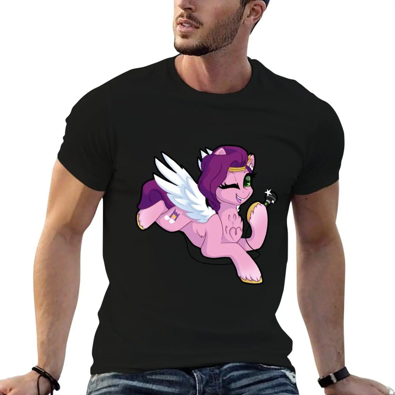 Pipp Petals - 100 Character Project by Gleamy Dreams - G5 MLP T-Shirt plain for a boy tops slim fit t shirts for men