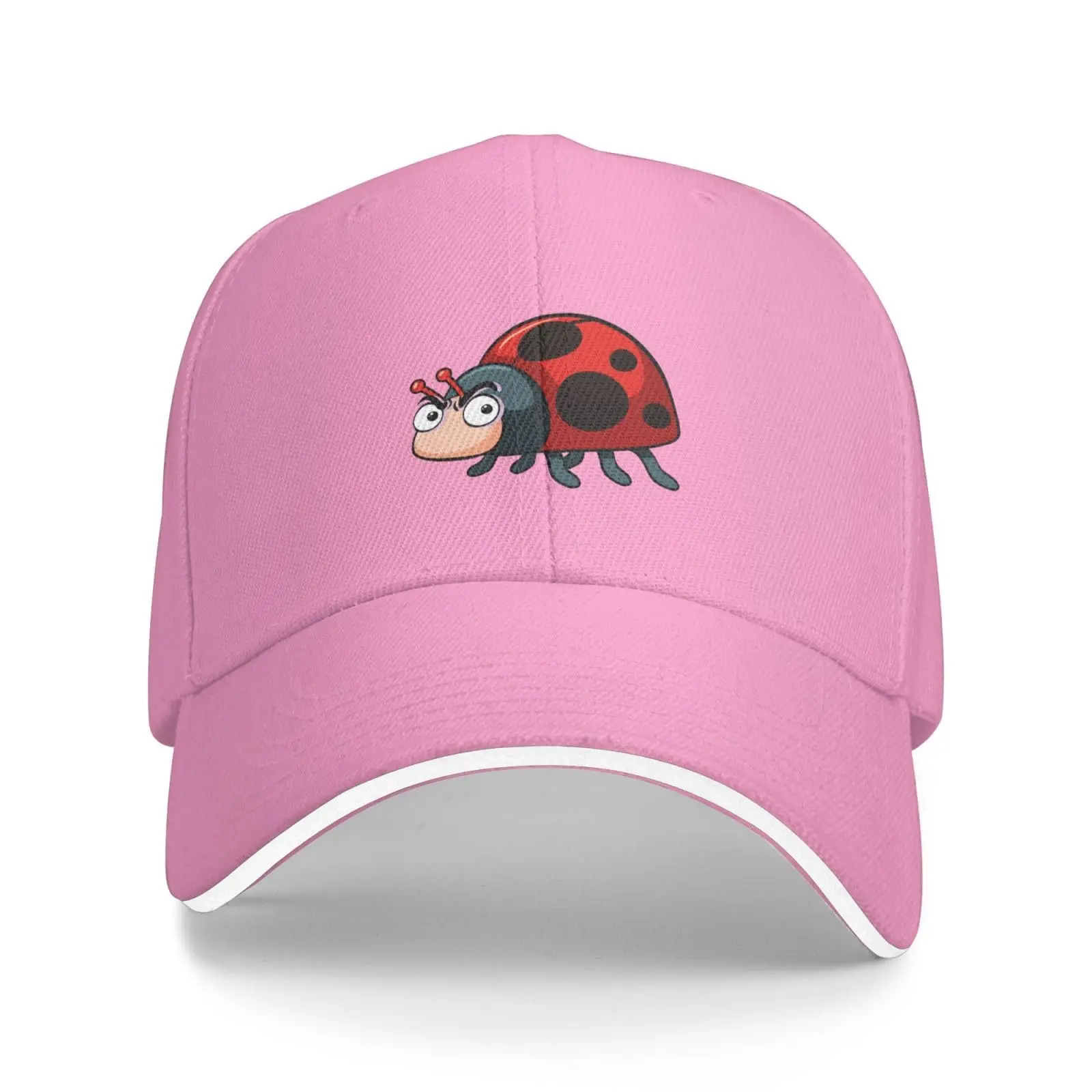 Ladybug Baseball Cap for Men Women Adjustabl Unisex Golf Dad Trucker Hats for Male Feamle Daily