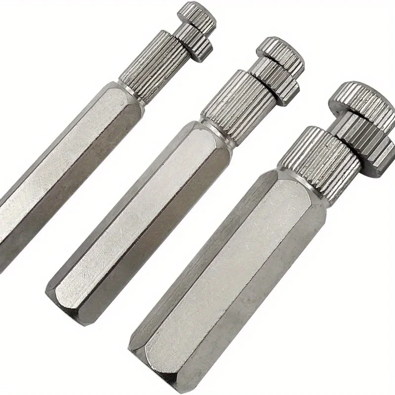 3Pcs Set Internal Pipe Wrench Set Internal Pipe Extractor Fitting Extractor Broken Pipe Extractor Tool Easy Internal Grip on Pipe Nipples