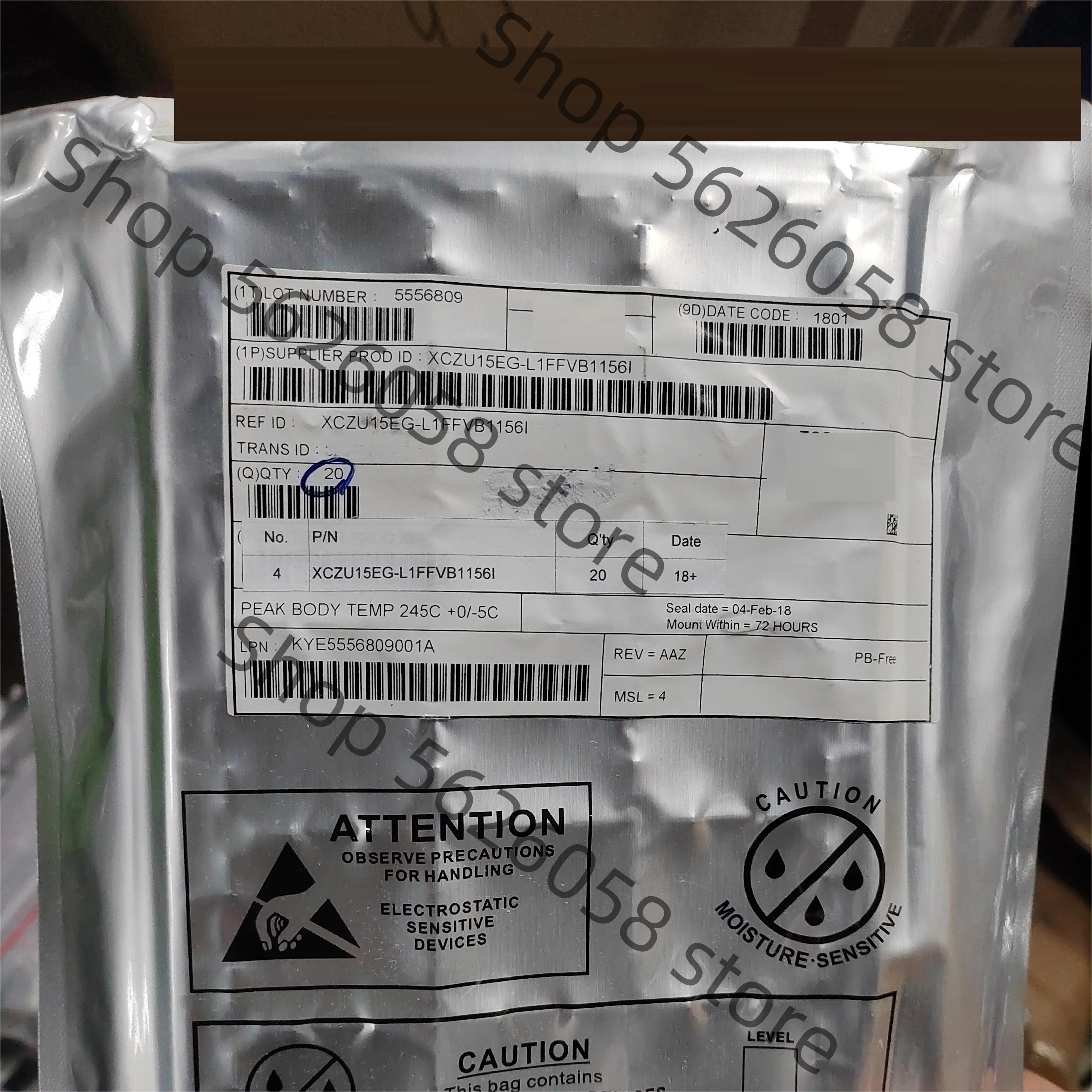 

XCZU15EG-L1FFVB1156I XCZU15EG L1FFVB1156I BGA-1156 1pcs/lot Programmable logic devices Original spot