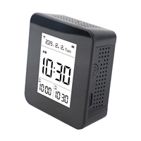 14 in 1 Intelligent Air Quality Tester CO2 CO TVOC HCHO PM2.5 PM1.0 PM10 Temperature Humidity Time Date Alarm Timer Stopwatch