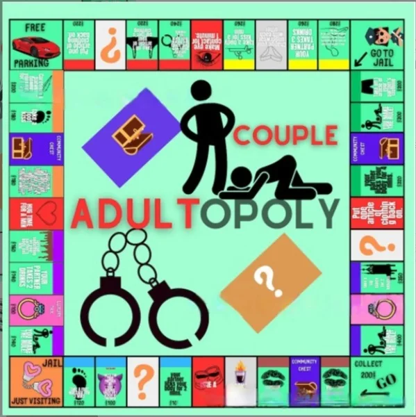 

Adult Couple Game Night Board Game Easy Carrying Relationship Card Game For Honeymoon Adult Couple Date Night Board Game