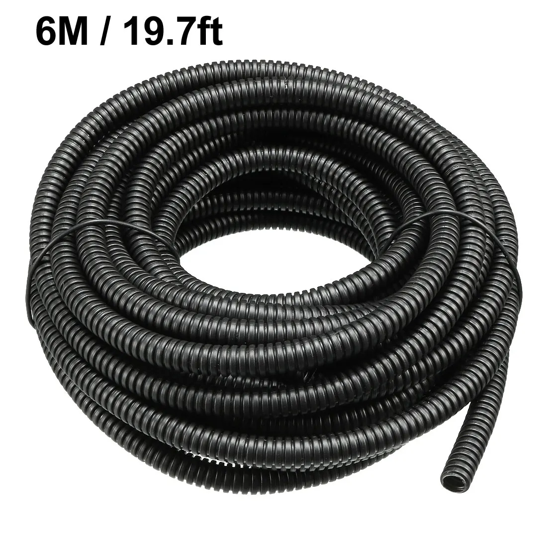 

Uxcell Corrugated Tube Conduit PP Polyethylene Tubing Flexible Pipe Hose Black Id 5.2mm 7.5mm 10mm 12mm 13mm 17mm Long 1.6M-20M