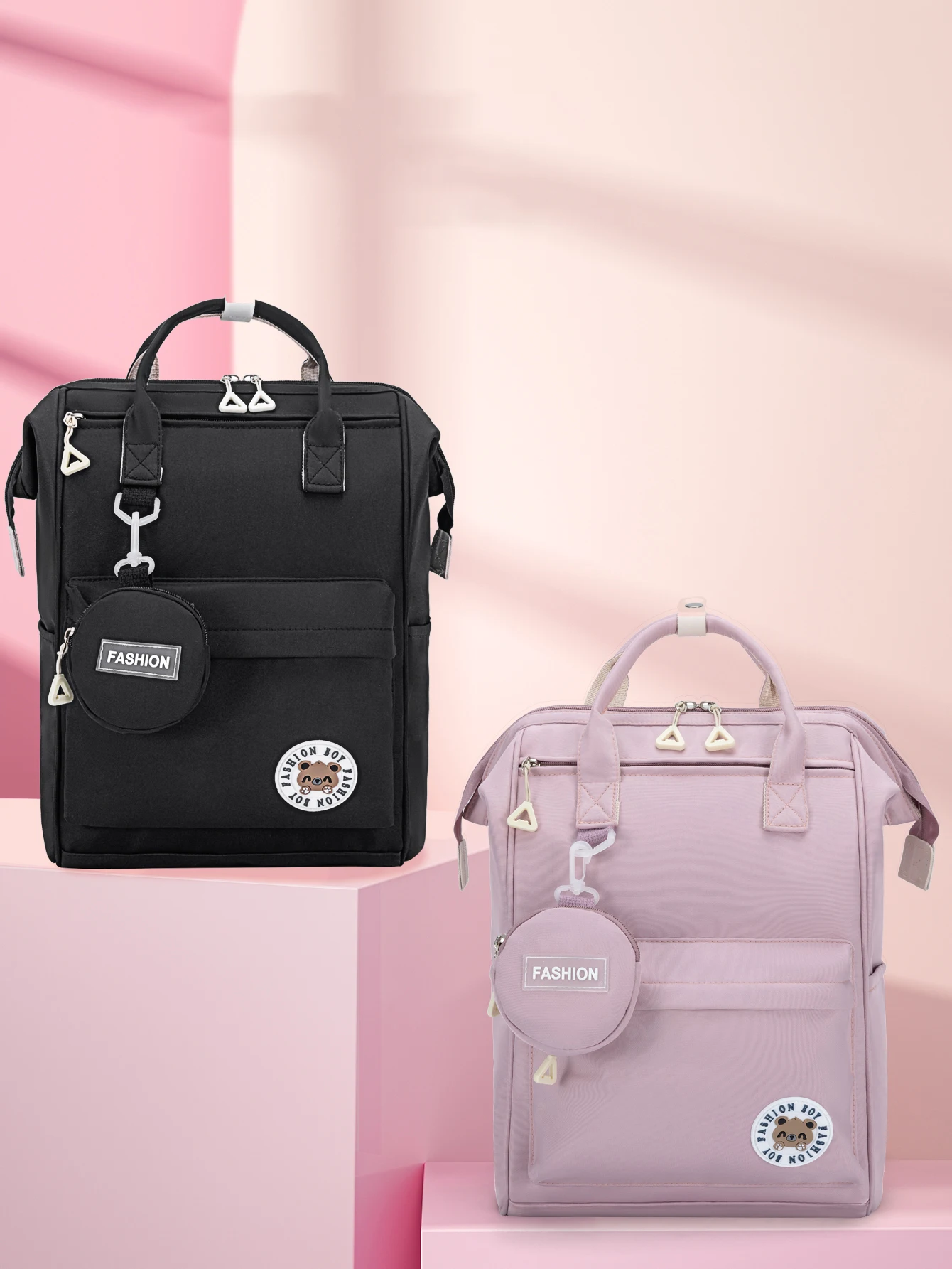 

Reduced Burden Middle School Girls Bapa Moisture Proof Double oulder Comfortable Padded Ba Mommy Gift Bapa